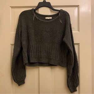 LA Hearts Deep Green Knit Sweater!! 💚🌲